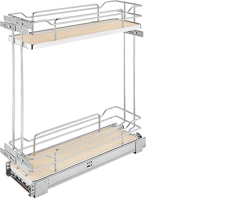 Miniatura 1 de Rev-A-Shelf Organizador de cables de dos niveles con Blum Soft-Close, estándar