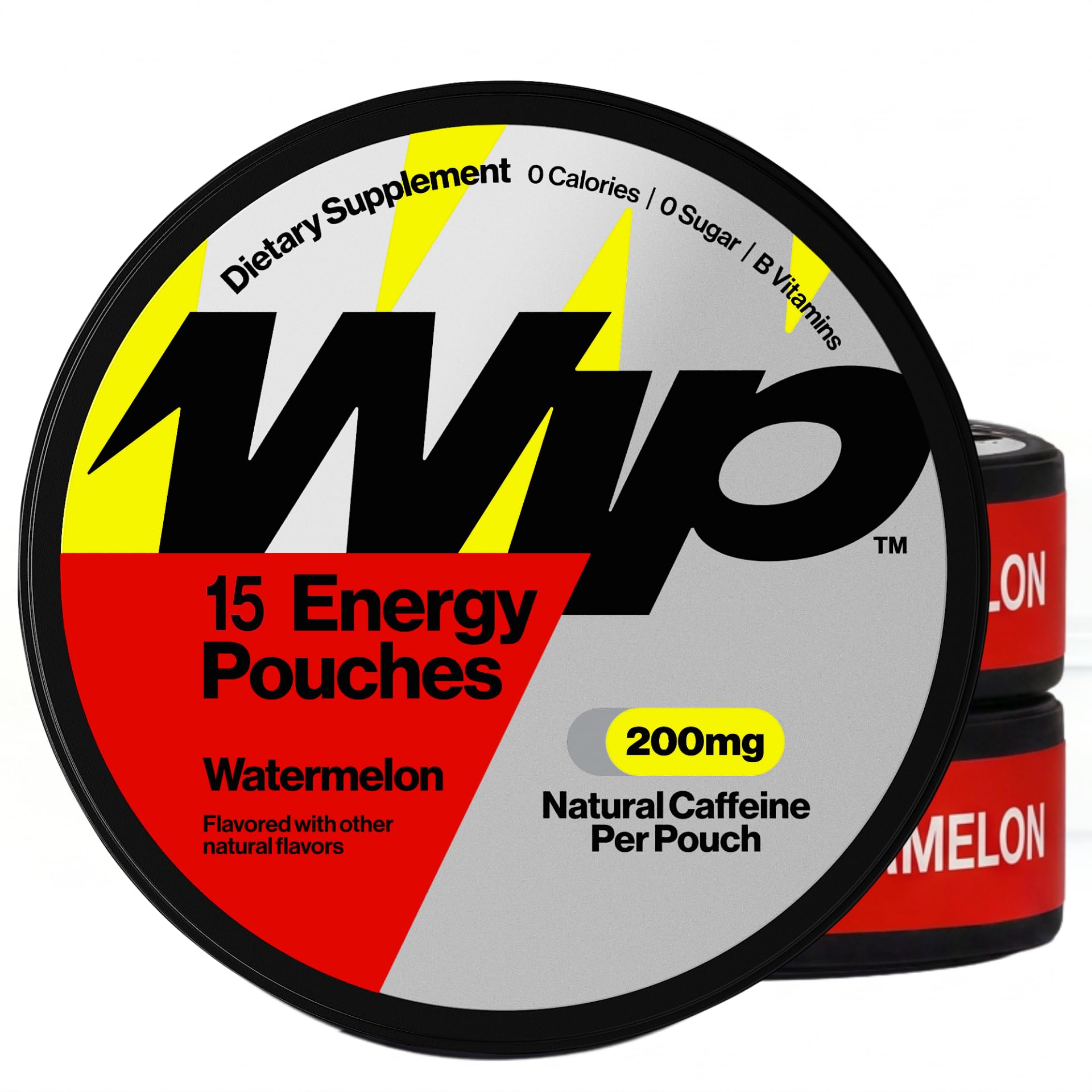 Wip Caffeine Pouches, Mint, 200mg, 3 Pack (45 Pouches) — Amazon image 22
