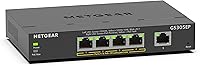 Vista 11 de NETGEAR Switch de 8 puertos PoE Gigabit Ethernet Easy Smart Managed Essentials Switch (GS308EP) – con 8 x PoE+ @ 62W, escritorio o montaje en pared