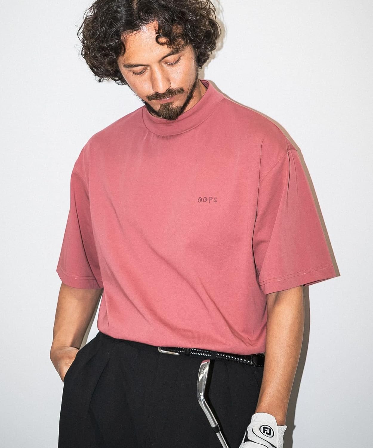 RUFFLOG キルティングモックネック ラフロッグゴルフモックネック M （RUFFLOGラフロッグゴルフ