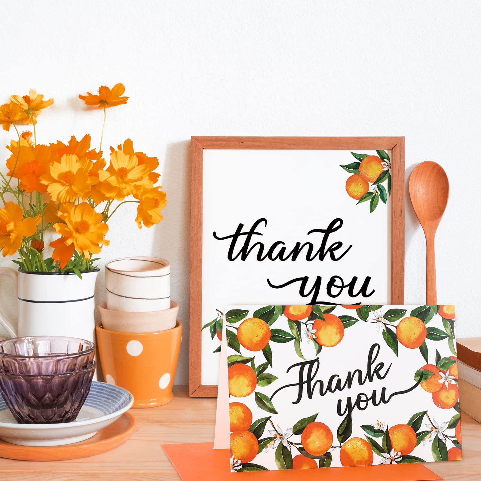 Winoo Design Lot De 36 Cartes De Remerciement Robustes Avec Enveloppes