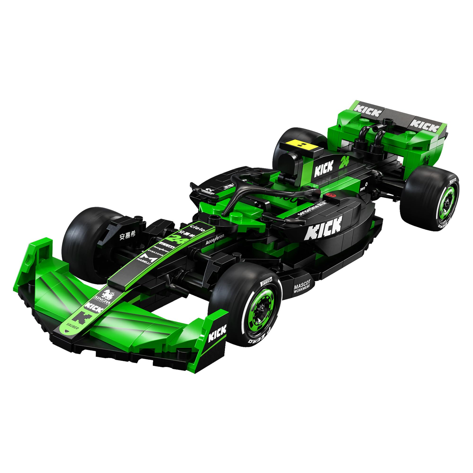 Amazon.co.jp: CaDA 1/24スケール カーシリーズ キックザウバー F1