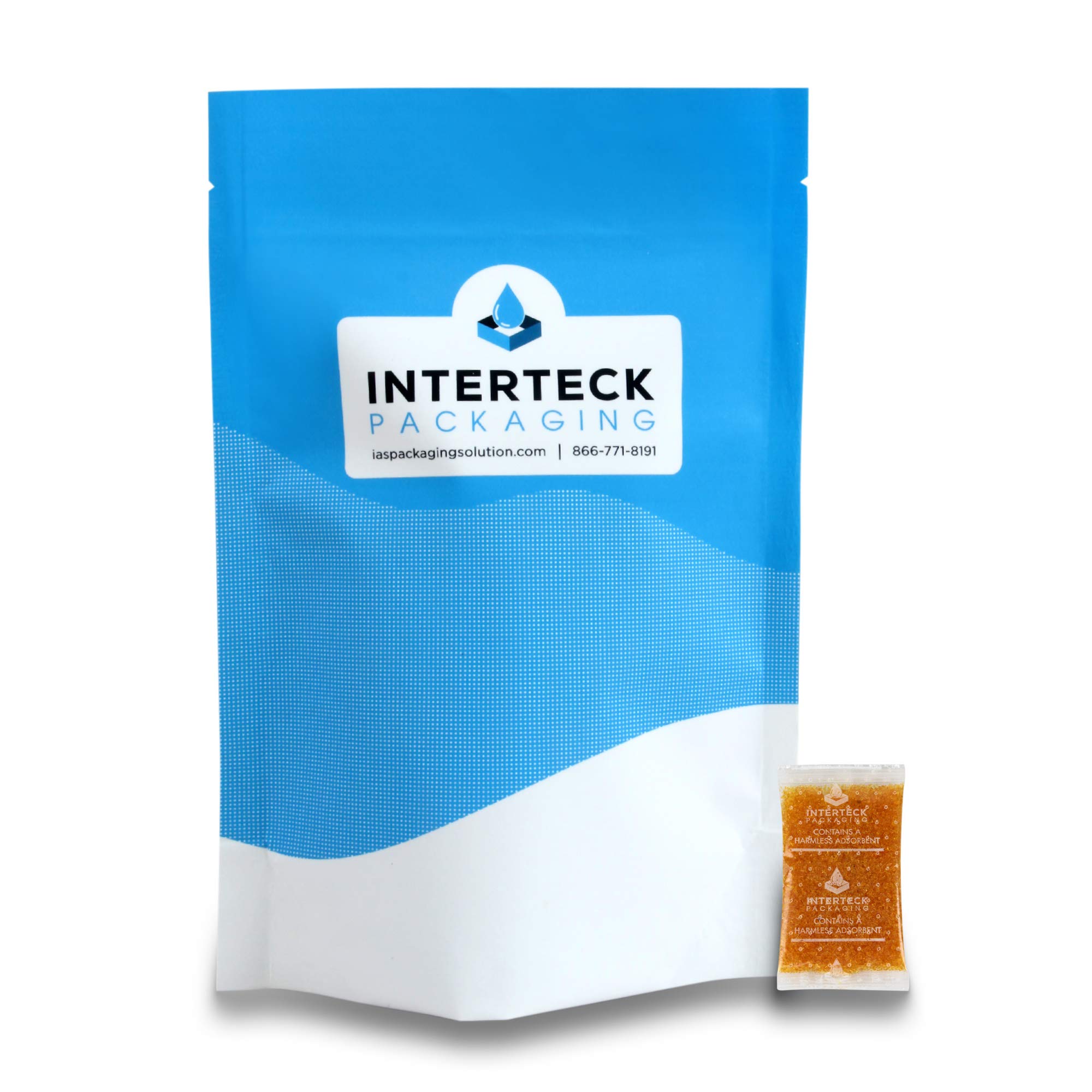 5 Gram Silica Gel Packets - Orange to Green, Rechargeable Desiccant Packets and Dehumidifiers, 400 Cubic Inches/Packet (Indicating, 50 Pack)