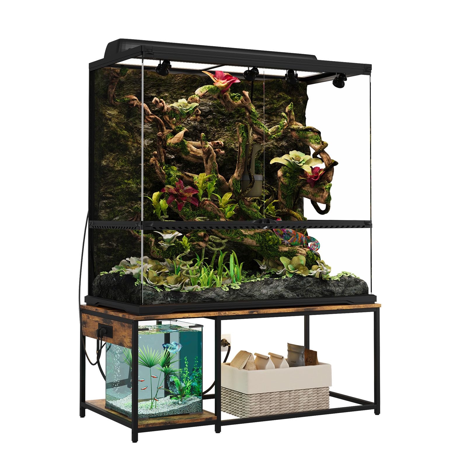 Amazon.com : ZZJIHAI 4x2x2 Reptile Enclosure Stand – 48