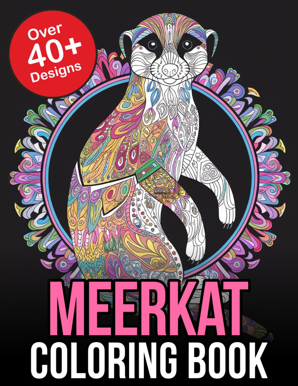 Meerkat Coloring Book