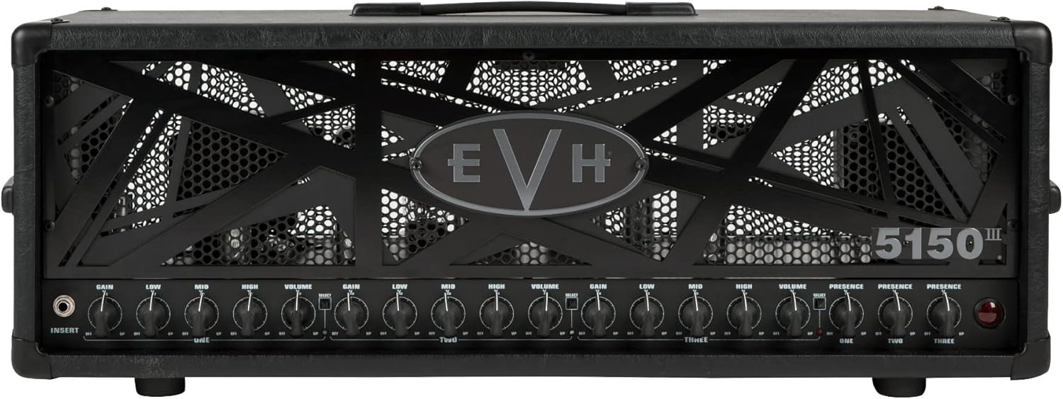 EVH 5150III 100S Head 100-Watt Special Run Tube Head - Black Stealth