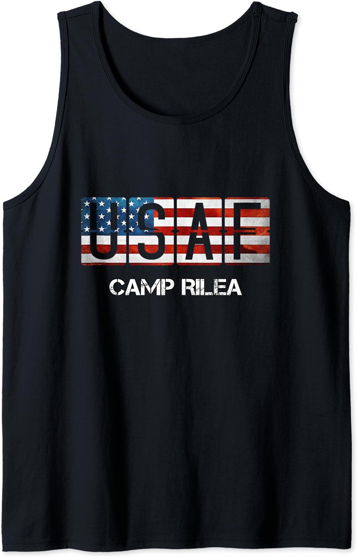 Camp Rilea Distressed Tank Top
