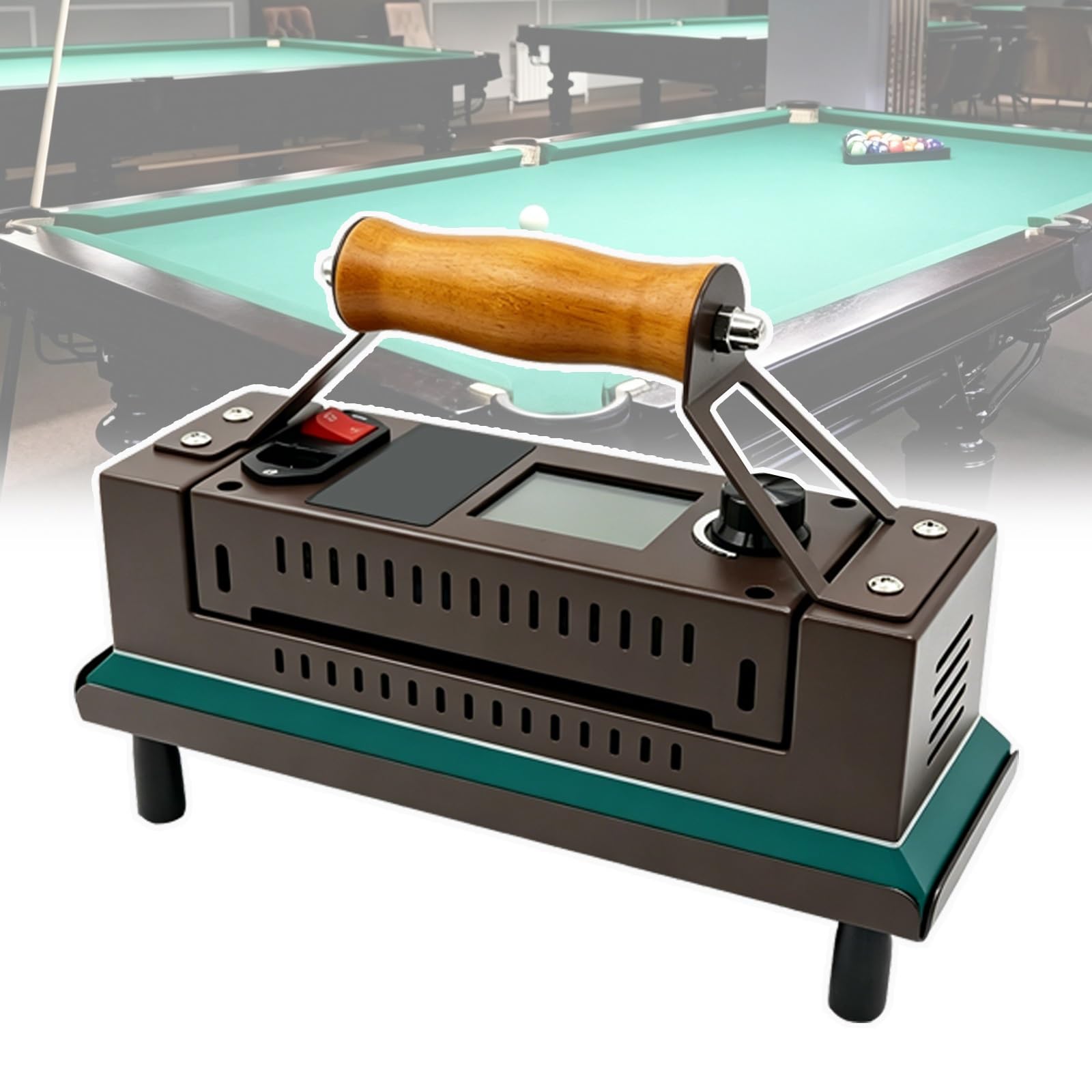 YXZQLOZ 300mm Billiards Felt Thermostat Control Pool Table Maintenance with Static Protection, Aluminum Alloy Base & Overload Safe Features for Optimal Performance
