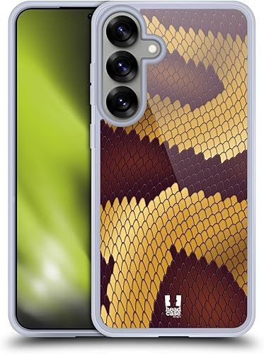 Miniatura 11 de Head Case Designs Funda de gel suave con diseño de serpiente pitón birmana compatible con Samsung Galaxy S25+ Pitón birmano,Ball Python,verde