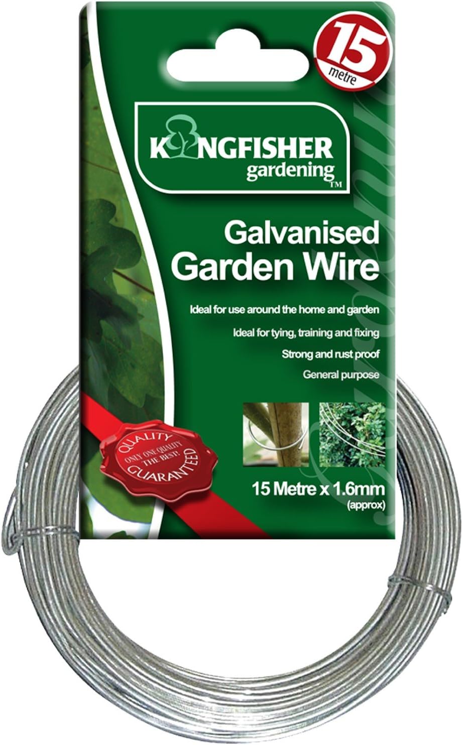 GALVANISED Wire, 1.6MM, 15M GSW103B by Kingfisher