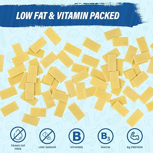 Miniatura 3 de Chuster - Copos de pasta estilo Quadretti de forma cuadrada  Paquete de 3 a granel (10 onzas)  Mini fideos enriquecidos para sopas, guisos, consomé