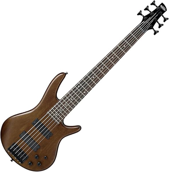 Ibanez GSR 6 String Bass Guitar Walnut Flat