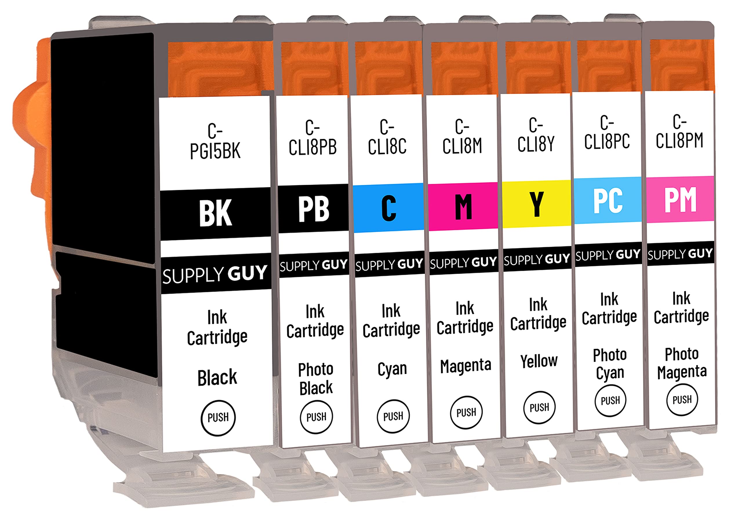 Kit Ricarica Cartucce Per Canon PGI-5 CLI-8 + Inchiostro ND 5x4oz - Per MP960 MP970 MX700