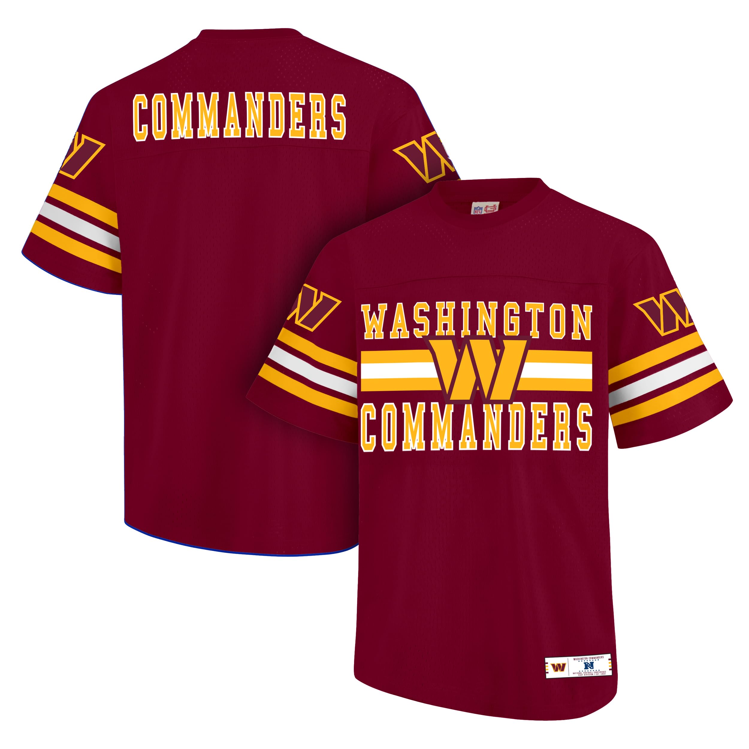 Ultra Game Adults NFL Official Soft Mesh Vintage Beast Mode Jersey T-Shirt