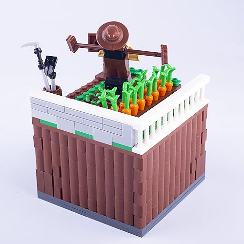 Miniatura 2 de Juego de bloques de construcción de zanahoria guardiana de Halloween-100% compatible con todas las marcas principales-adecuado para regalos de