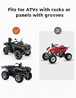 Vista 6 de KEMIMOTO Bolsa para ATV, Bolsa de Carga para ATV Grande de 74L con Bolsa Refrigeradora, Bolsa de Asiento de Parrilla Trasera de Almacenamiento