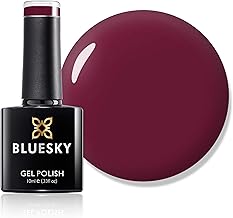 Bluesky Gel Nail Polish, Oxblood 80628, Dark Red, UV/LED Soak-Off Gel Polish, Long Lasting, Chip Resistant, 10ml