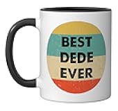 Dede Name Ceramic Mug, Black/White