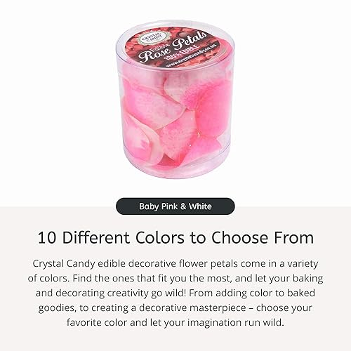 Miniatura 7 de Crystal Candy Hojas comestibles, 1 tarro de 0.21 oz