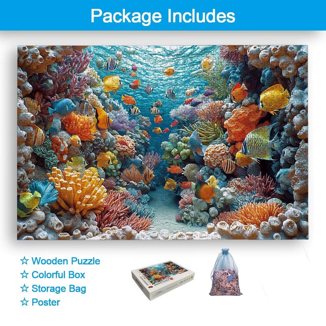 Puzzle Océan, Puzzle 2000 Pièces Adultes, Puzzles pour Décor Murale -2145