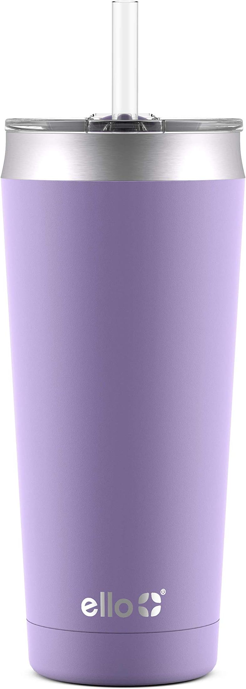 Ello Beacon Vacuum Insulated Stainless Steel Tumbler with Optional Straw