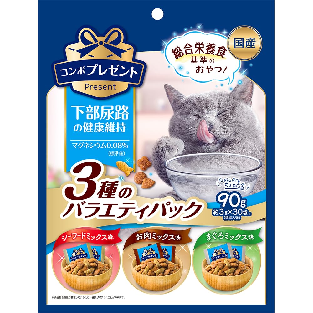Amazon.co.jp: コンボプレゼント キャットおやつ 下部尿路の健康維持 3