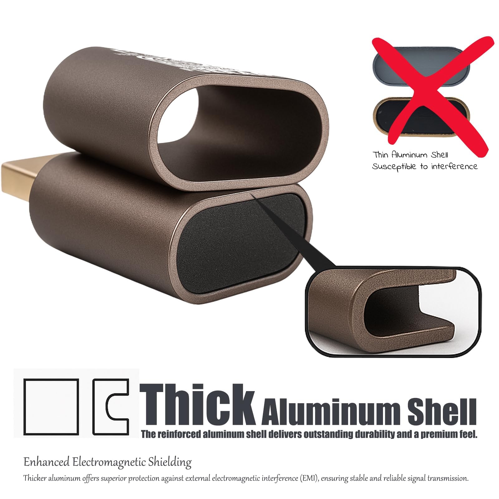 Wtyczka dummy HDMI HDR 4K@60Hz 2K@120/144Hz 1080P@120/144/240Hz, emulator edid wirtualny wyświetlacz adapter, adapter HDMI bez wyświetlacza (4K60Hz-1P-(domyślny1440))