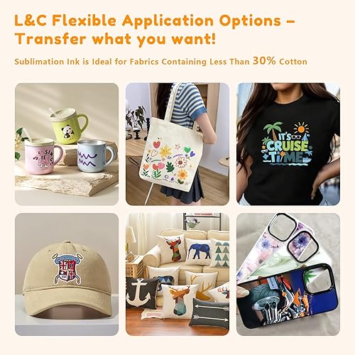 Miniatura 8 de Tinta de sublimación para impresoras de inyección Epson ET2400, ET2720, ET4800, ET-2803, ET-2800, ET-2840, ET-4700, ET-2760, ET-2750, ET-2850,