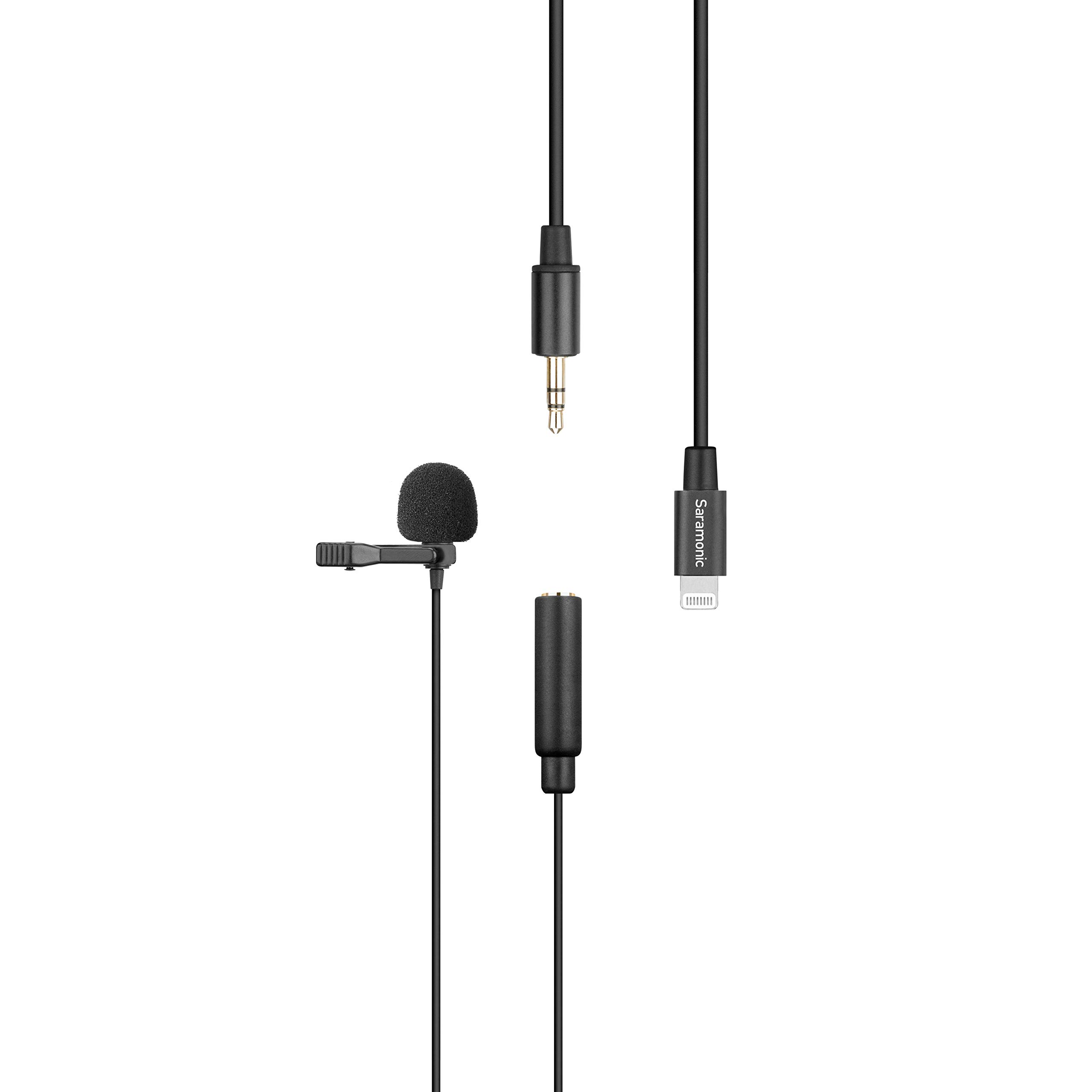 Saramonic LavMicro U1B tie mic Lightning