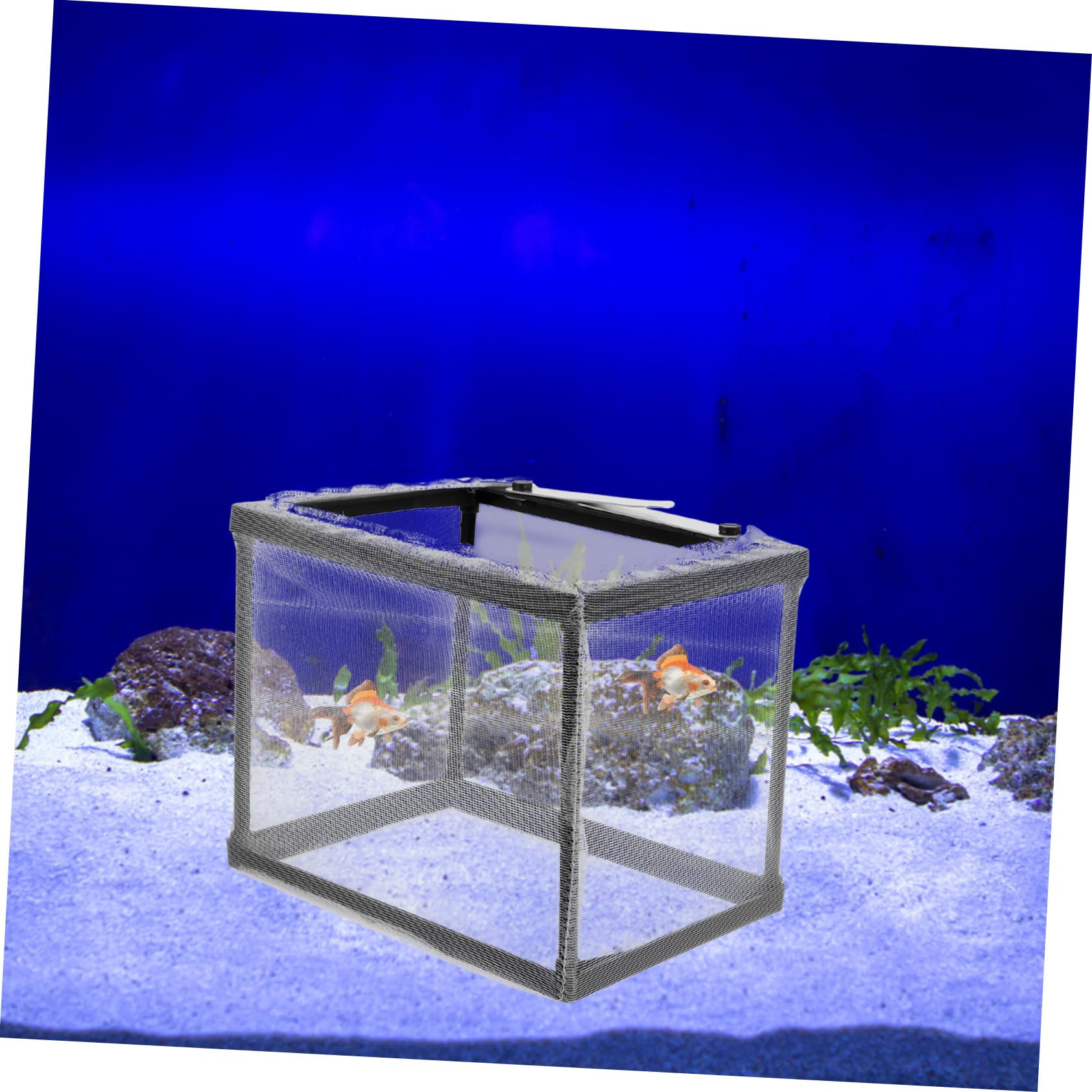 HANABASS 5stücke Aquarium Zuchtbox Für Babyfische Atmungsaktive Isolationsbox Mit Feinem Netz Sicher Und Praktisch Für Aufzucht Leicht Zu Reinigen Und Tragbar Für Aquarien Und