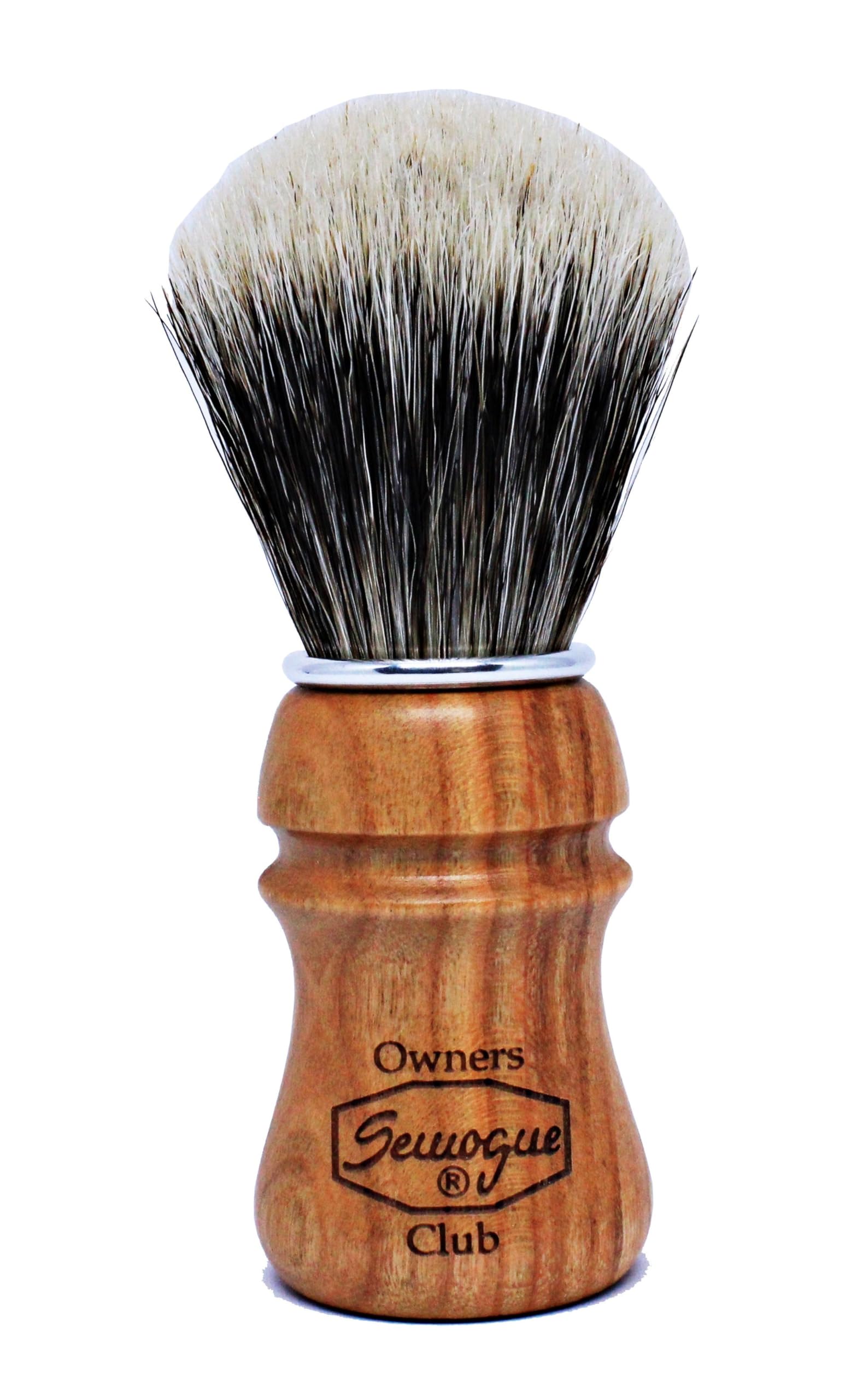 Semogue Owners Club Rasierpinsel - SOC Dachshaar Borste Melange Kirsche