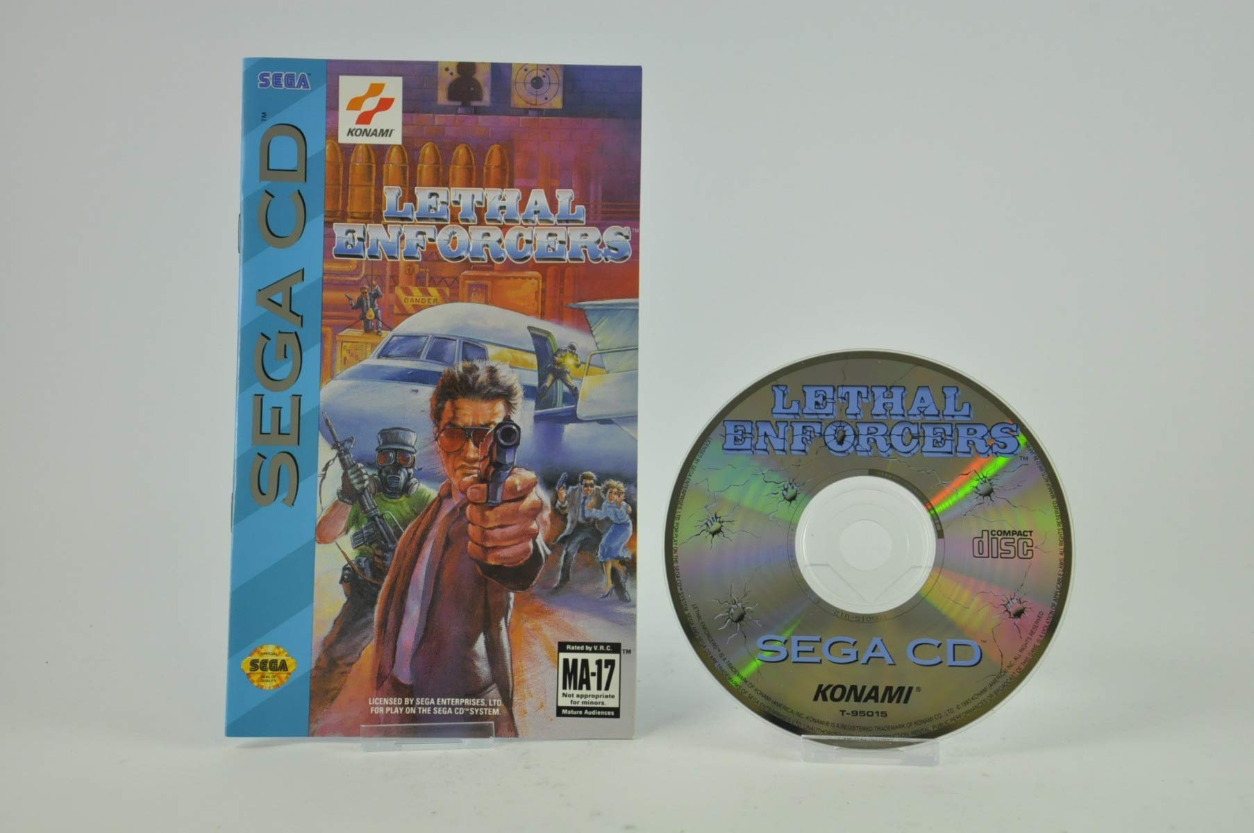 Lethal Enforcers Box - Sega CD - US