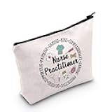 POFULL New Nurse Practitioner Gifts NP Graduation Gift Nurse Practitioner Cosmetic Bag NP Thank You Gift (Nurse Practitioner bag)