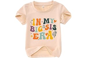 Toddler Baby Girl T-shirt: In My Big Sis Era