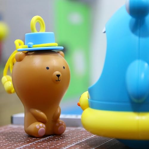 Miniatura 8 de UNCLE BUBBLE Divertidos amigos antiderrames, más juego, menos desorden  Resistente a derrames  Incluye oso encantador, solución de burbujas y 2