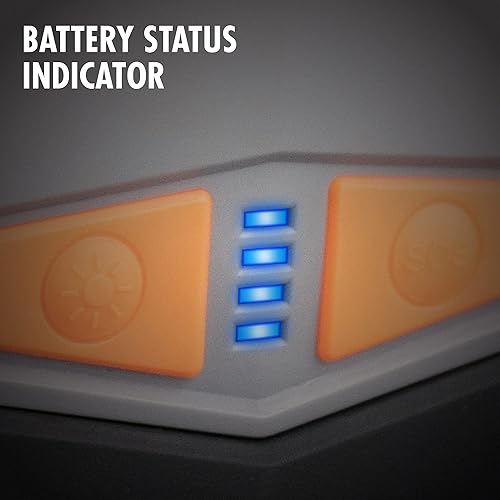 Miniatura 5 de Wagan EL4345 Wayfinder XL 1000 lúmenes recargable luz de trabajo plegable portátil linterna luz de trabajo para acampar al aire libre senderismo