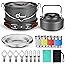 Portable Camping Cookware Set - Lightweight Aluminum Cookset For - View #6