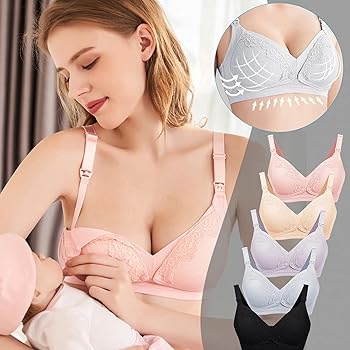 Amazon | [GQFDBS] 通気性 ナイトブラ 飾りの付いた薄手の下着 育乳 