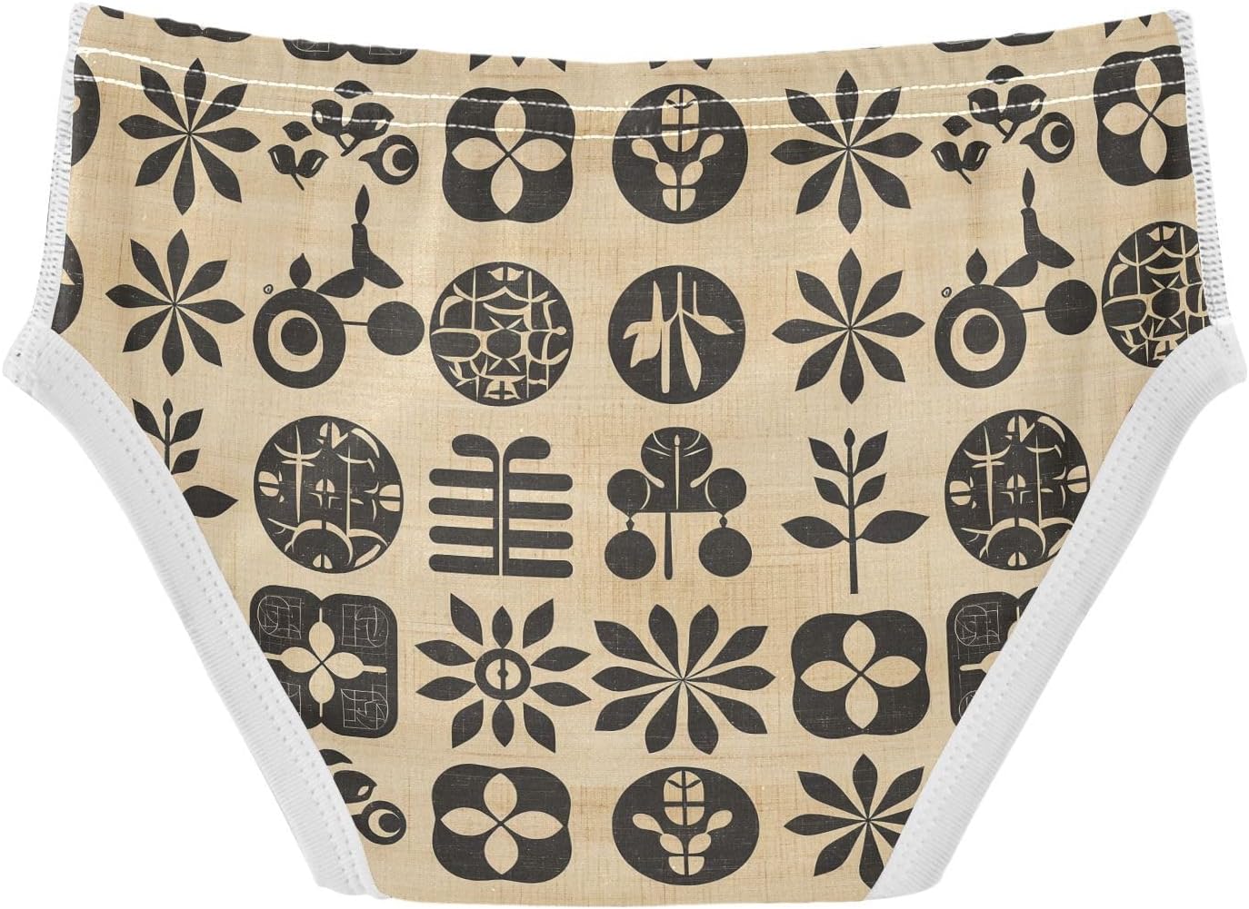 visesunny Boys Training Underwear Leaf Ancient Totem Breathe Cotton Potty Briefs Size 2T-8Y for Toddler