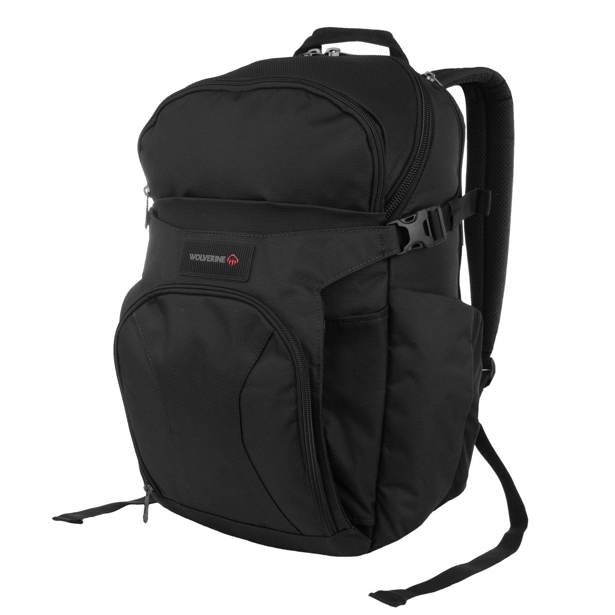 WOLVERINE 33L Backpack with Large Main, Laptop Compartment and Cooling Straps, Cargo Pro-Black