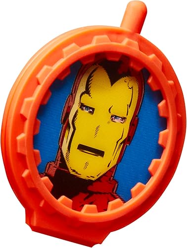 Miniatura 10 de Marvel - Figura de acción coleccionable Iron Man con escudo de la Serie Leyendas y del cómic retro Los Vengadores Guerras Secretas, 6 pulgadas