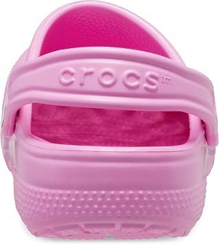 Crocs Unisex-Child Classic Clogs, Taffy Pink, 5 Big Kid