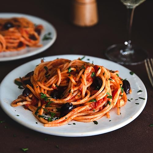 Miniatura 4 de Bionaturae Fideos de pasta de espagueti, pasta de espaguetis sin gluten, pasta de arroz y lentejas, Kosher, alta proteína, sin OMG, certificado