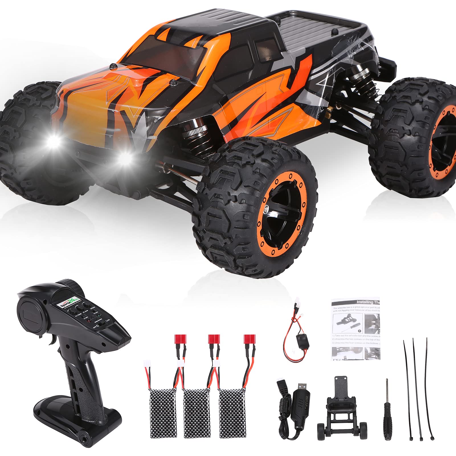 Drift Auto, 1:16 45 km/h High Speed RC Car All Terrains 4WD samochód terenowy