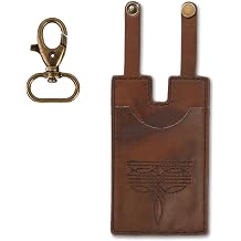 Lyreh Western Boot Wallet, Leather Cowboy Billfolds Handcrafted Western Tall Boot Wallet Buckle with Strap Small Minimalist Credit Card Holder Stylish Vintage Accessory for Women