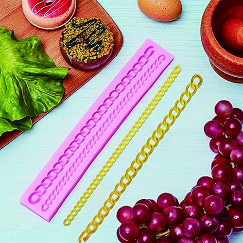 Miniatura 5 de Moldes de silicona para dulces de fondant de flores, moldes de chocolate, proyectos de manualidades de arcilla polimérica y moldes de decoración de