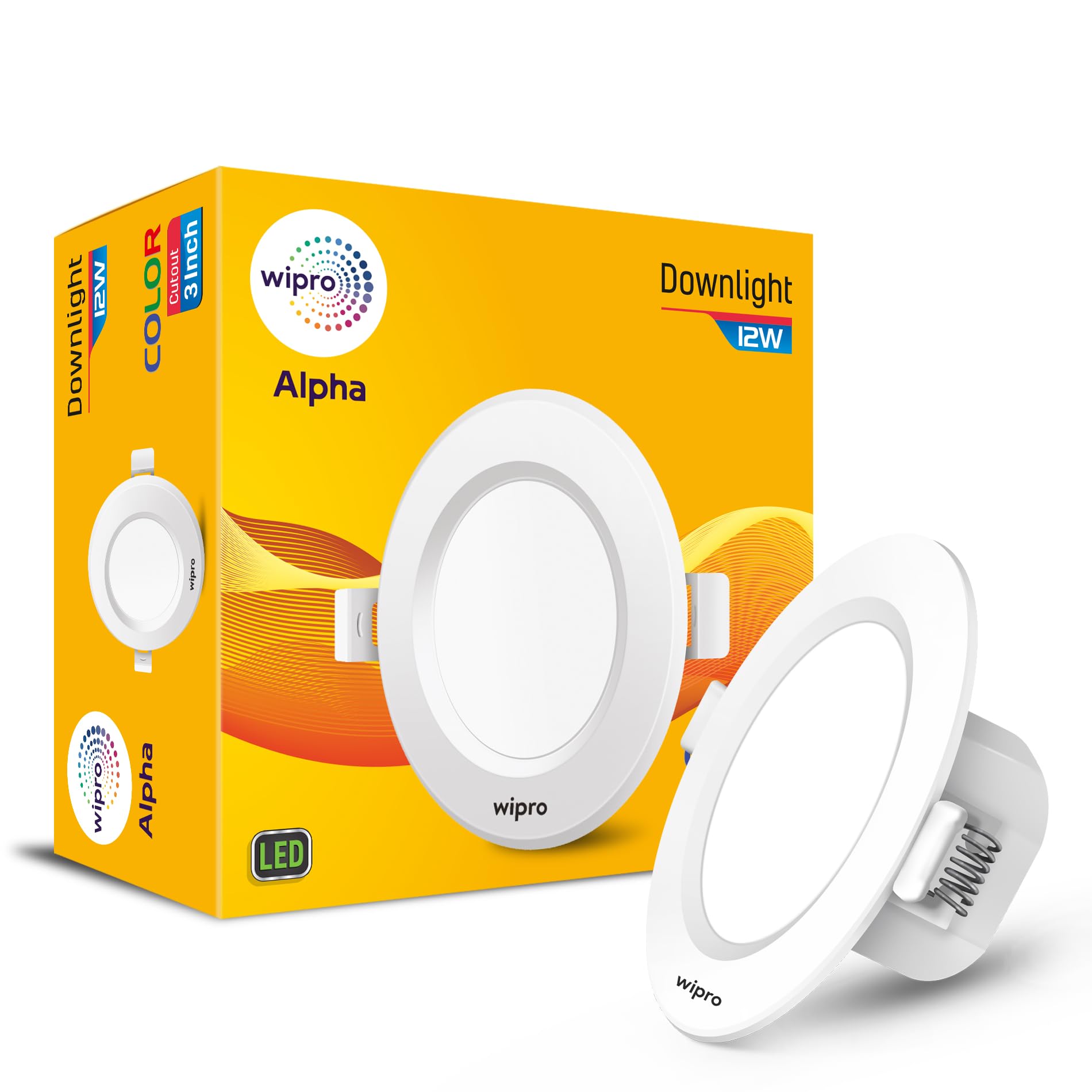 Wipro Garnet Downlight Junction Box - Neutral White -3