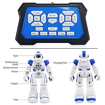 Amazon.com: Kid's Remote Control Robot with LED Eyes