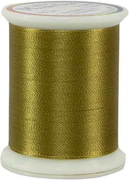 Superior Threads Magnifico 2-Ply 40 Weight Trilobal Polyester Sewing Thread Spool - 500 Yards #2065 Amberlight