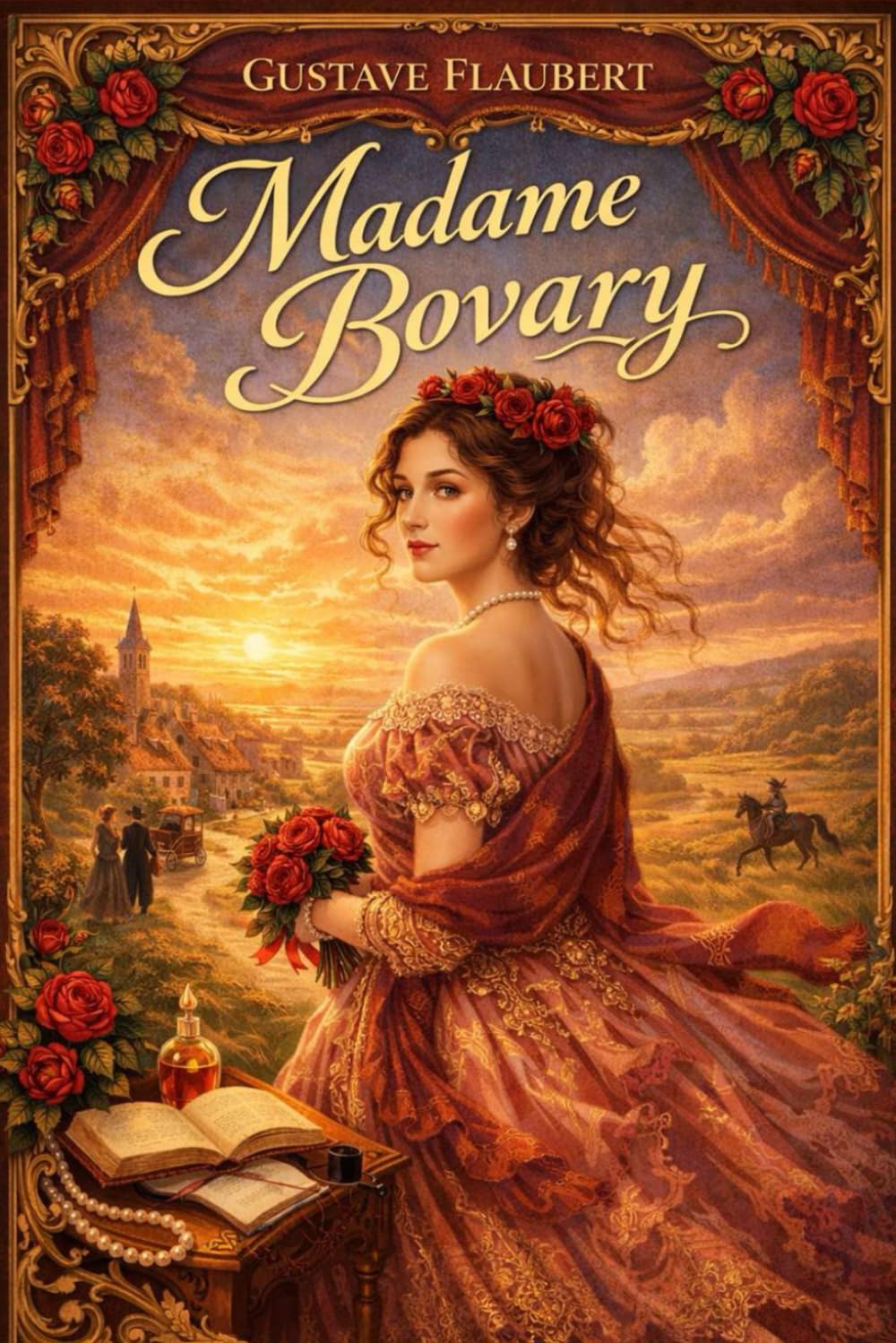 Madame Bovary:Grand Tableau Psychologique, Moral et Social de la Vie Intérieure d’une Femme Romantique Égarée entre les Chimères de l’Imagination, les ... et la Triviale Réalité Bourgeoise d’un